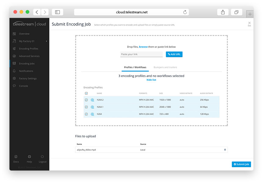 file uploader